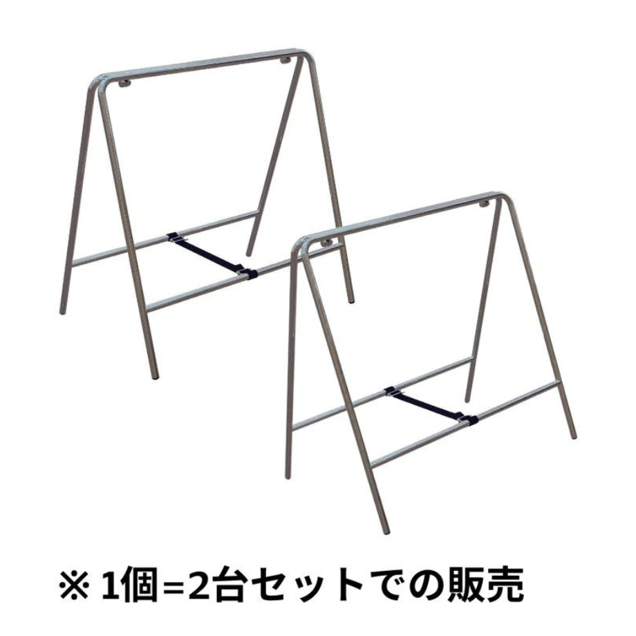 【ソーホース ポータブル作業テーブル 】作業台 折りたたみテーブル脚 スチール亜鉛メッキ製 丈夫